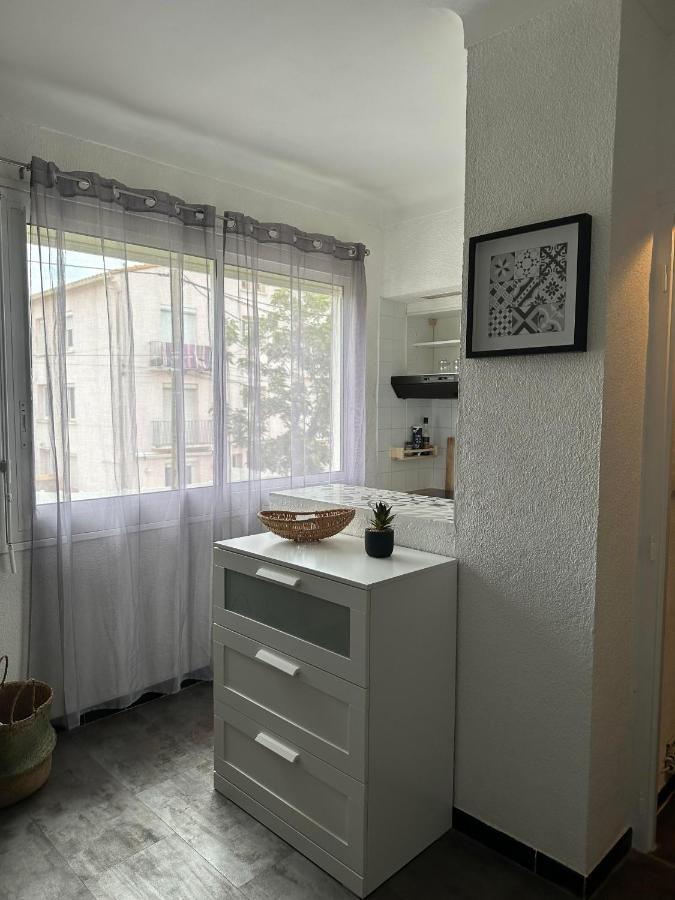 Charmant studio lumineux Florida plage Canet-en-Roussillon Exterior foto