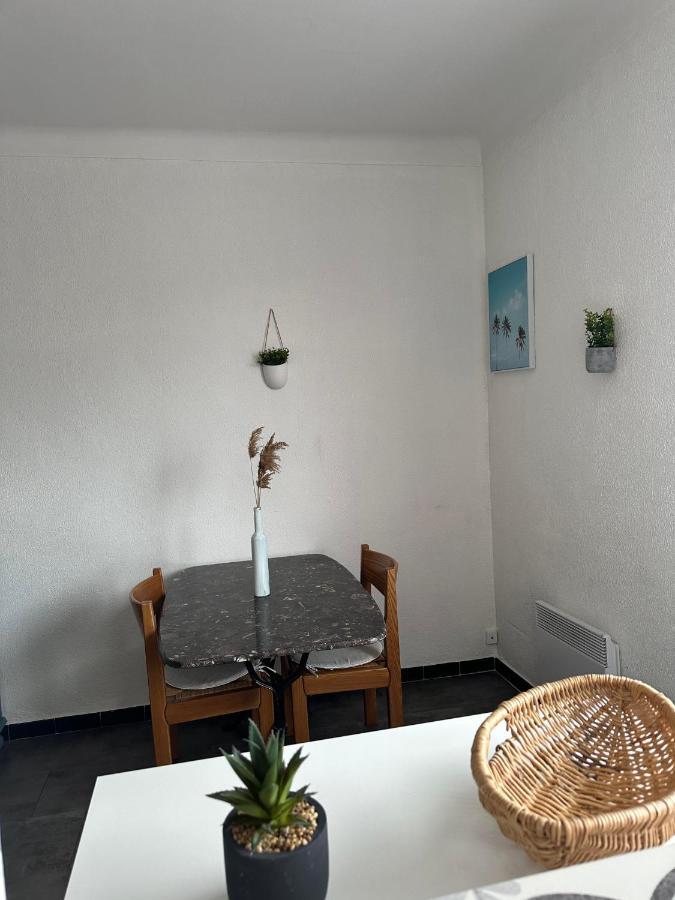 Charmant studio lumineux Florida plage Canet-en-Roussillon Exterior foto