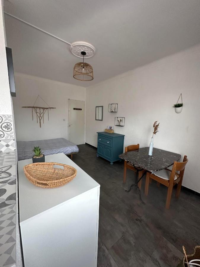 Charmant studio lumineux Florida plage Canet-en-Roussillon Exterior foto